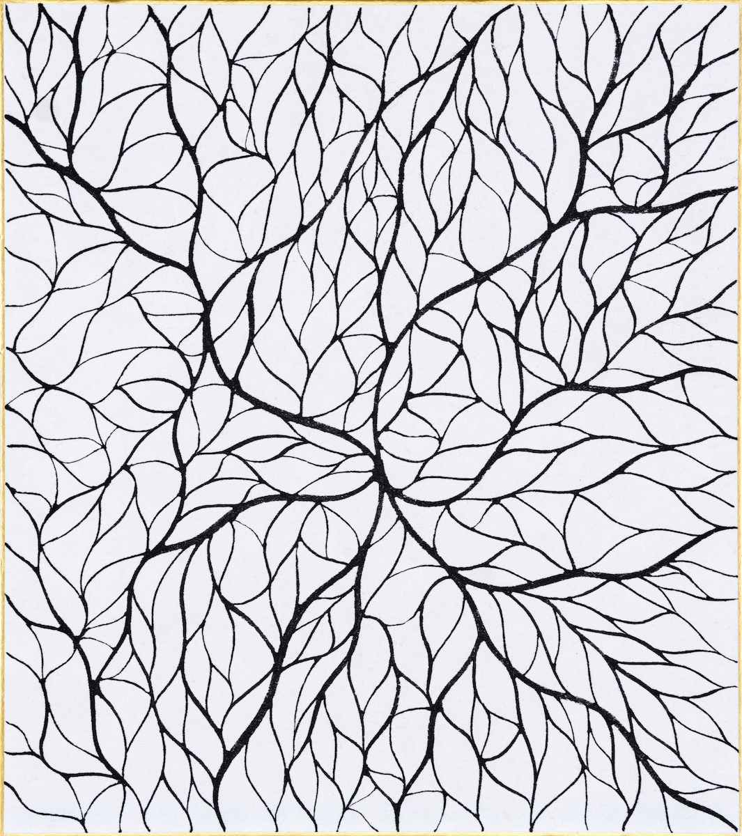 ID640 - 888 Collection - Sumi ink on Paper - Made in Tokyo, Japan - YahouBrothers