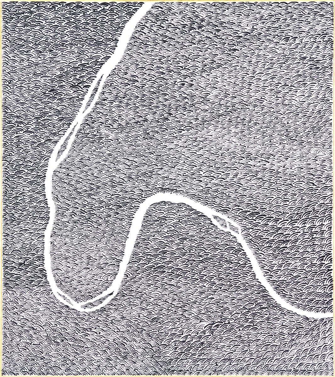 ID644 - 888 Collection - Sumi ink on Paper - Made in Tokyo, Japan - YahouBrothers