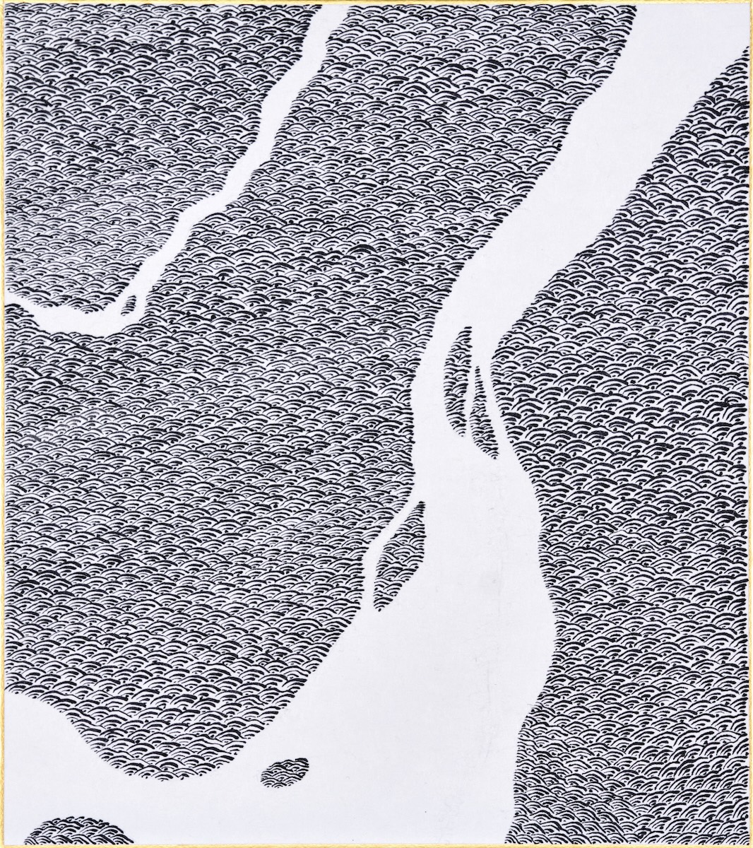 ID645 - 888 Collection - Sumi ink on Paper - Made in Tokyo, Japan - YahouBrothers