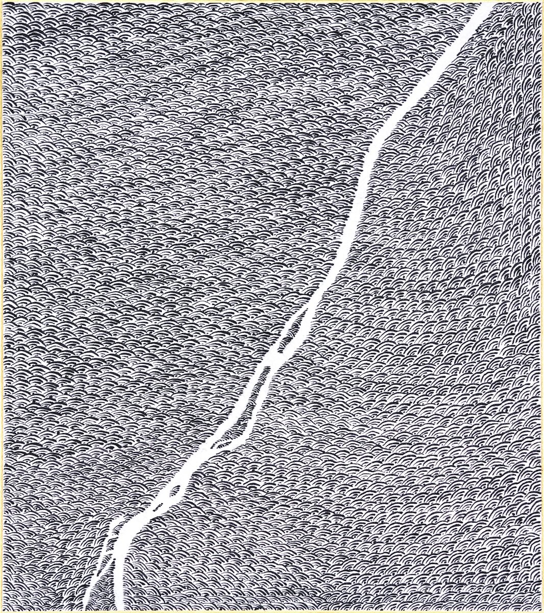ID651 - 888 Collection - Sumi ink on Paper - Made in Tokyo, Japan - YahouBrothers