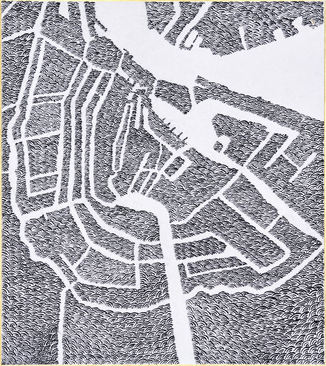 ID652 - 888 Collection - Sumi ink on Paper - Made in Tokyo, Japan - YahouBrothers