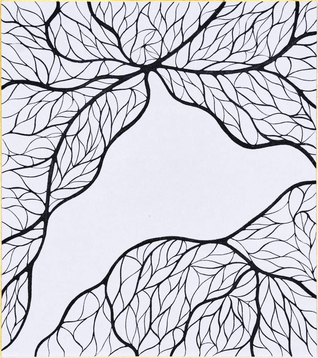 ID655 - 888 Collection - Sumi ink on Paper - Made in Tokyo, Japan - YahouBrothers