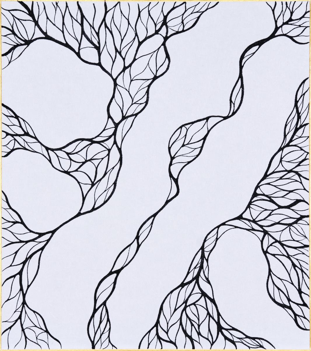 ID658 - 888 Collection - Sumi ink on Paper - Made in Tokyo, Japan - YahouBrothers