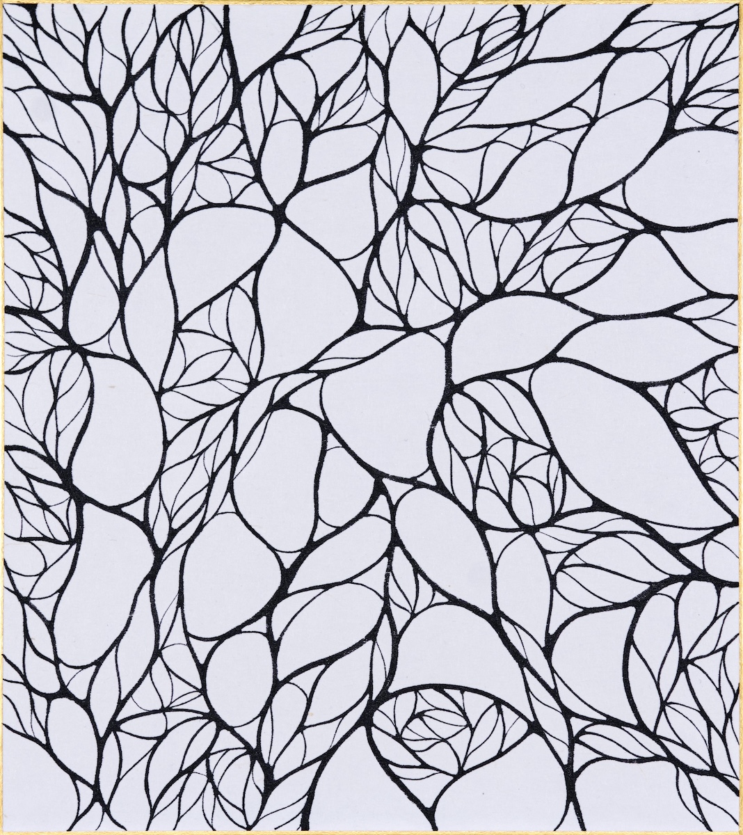 ID662 - 888 Collection - Sumi ink on Paper - Made in Tokyo, Japan - YahouBrothers