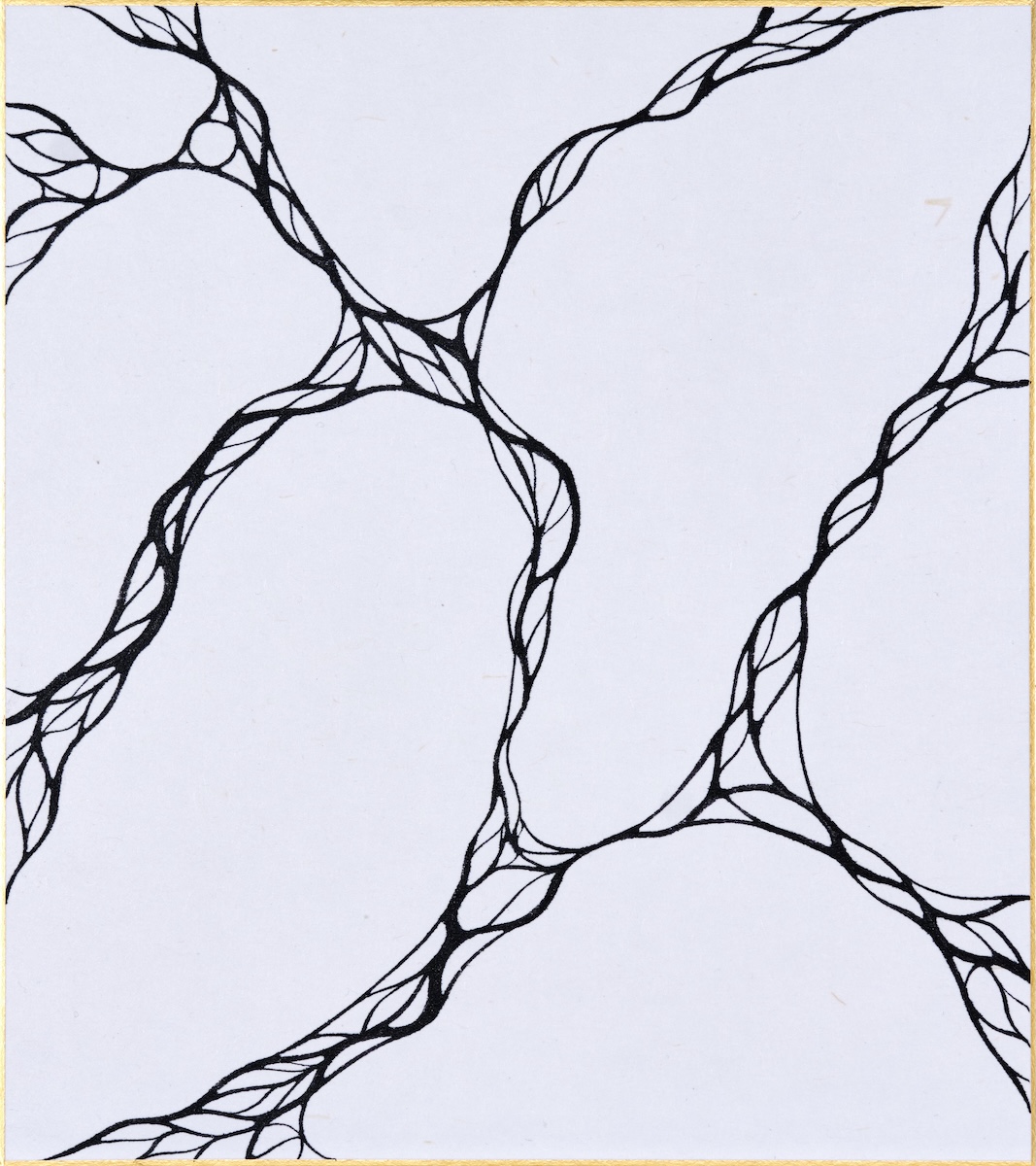 ID674 - 888 Collection - Sumi ink on Paper - Made in Tokyo, Japan - YahouBrothers