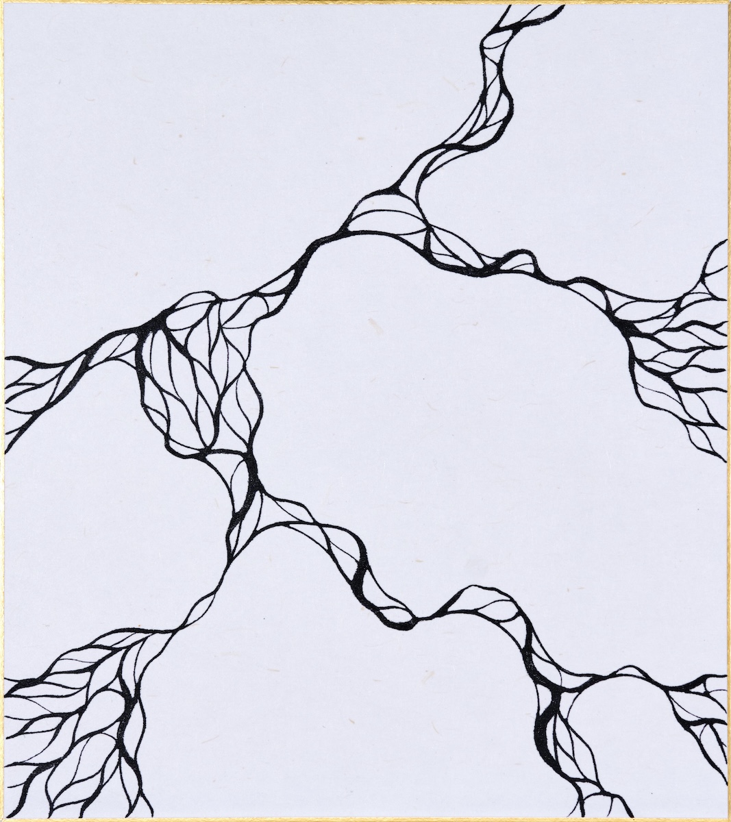 ID677 - 888 Collection - Sumi ink on Paper - Made in Tokyo, Japan - YahouBrothers