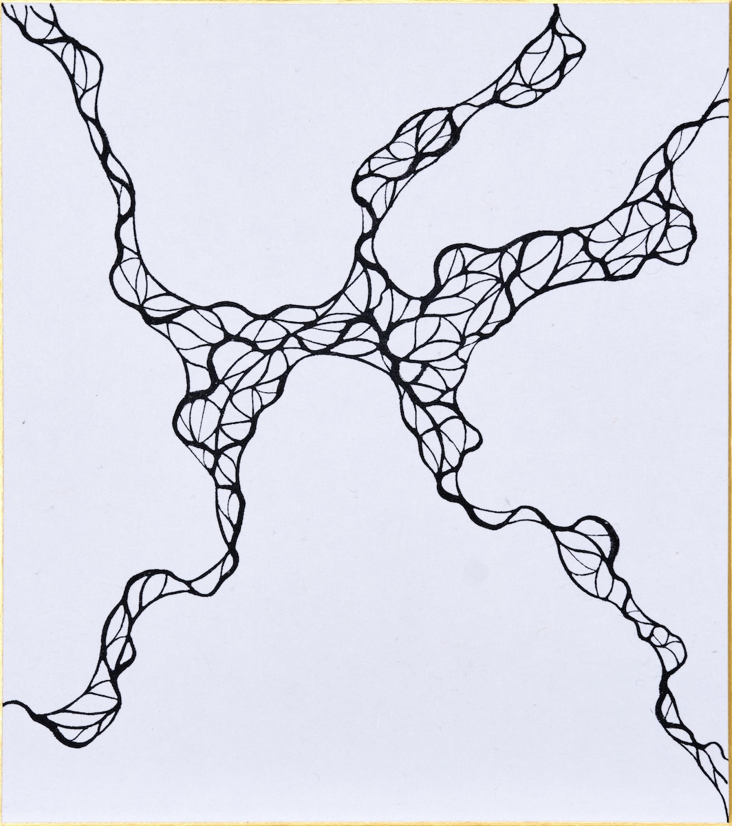 ID687 - 888 Collection - Sumi ink on Paper - Made in Tokyo, Japan - YahouBrothers