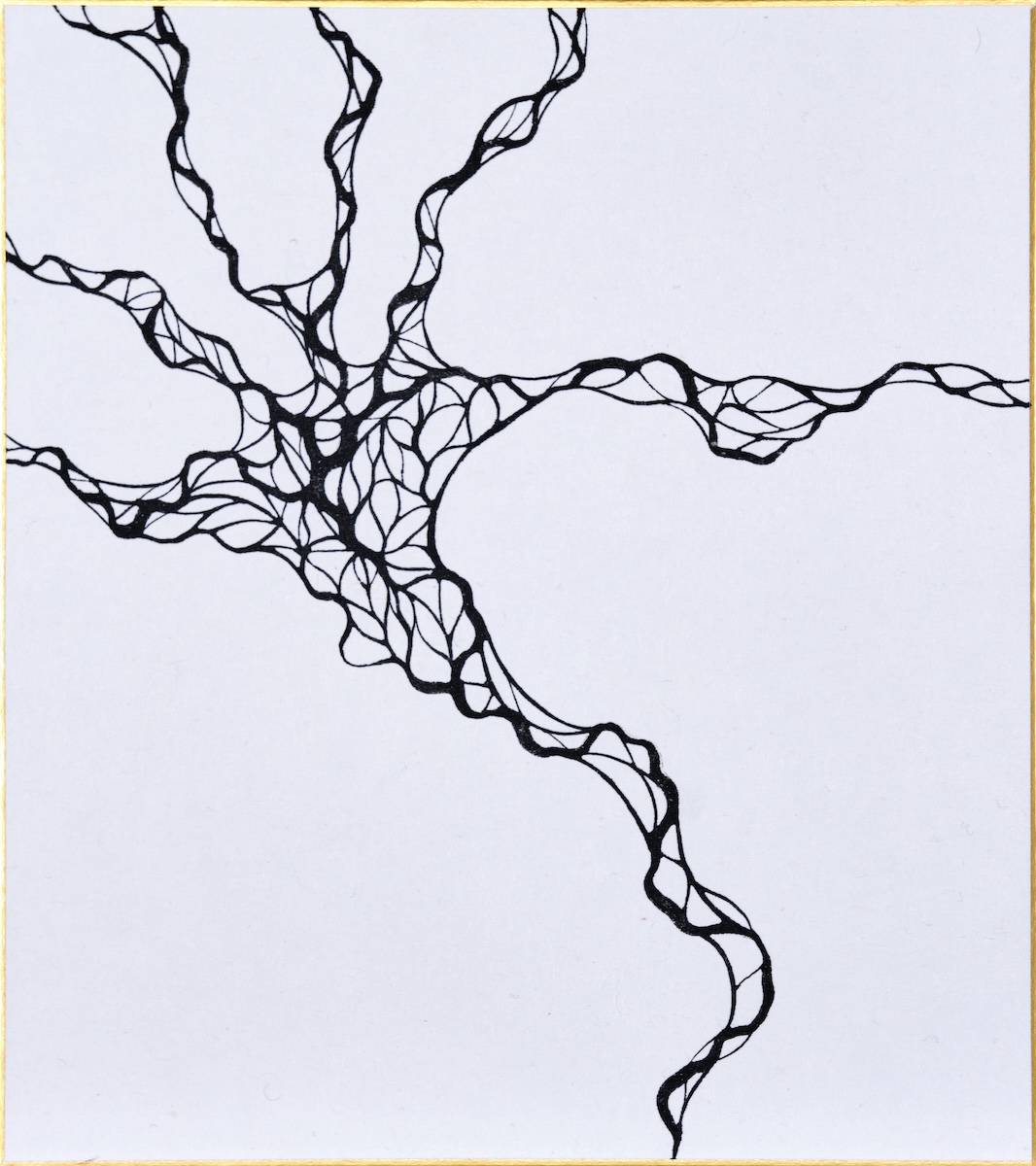 ID690 - 888 Collection - Sumi ink on Paper - Made in Tokyo, Japan - YahouBrothers