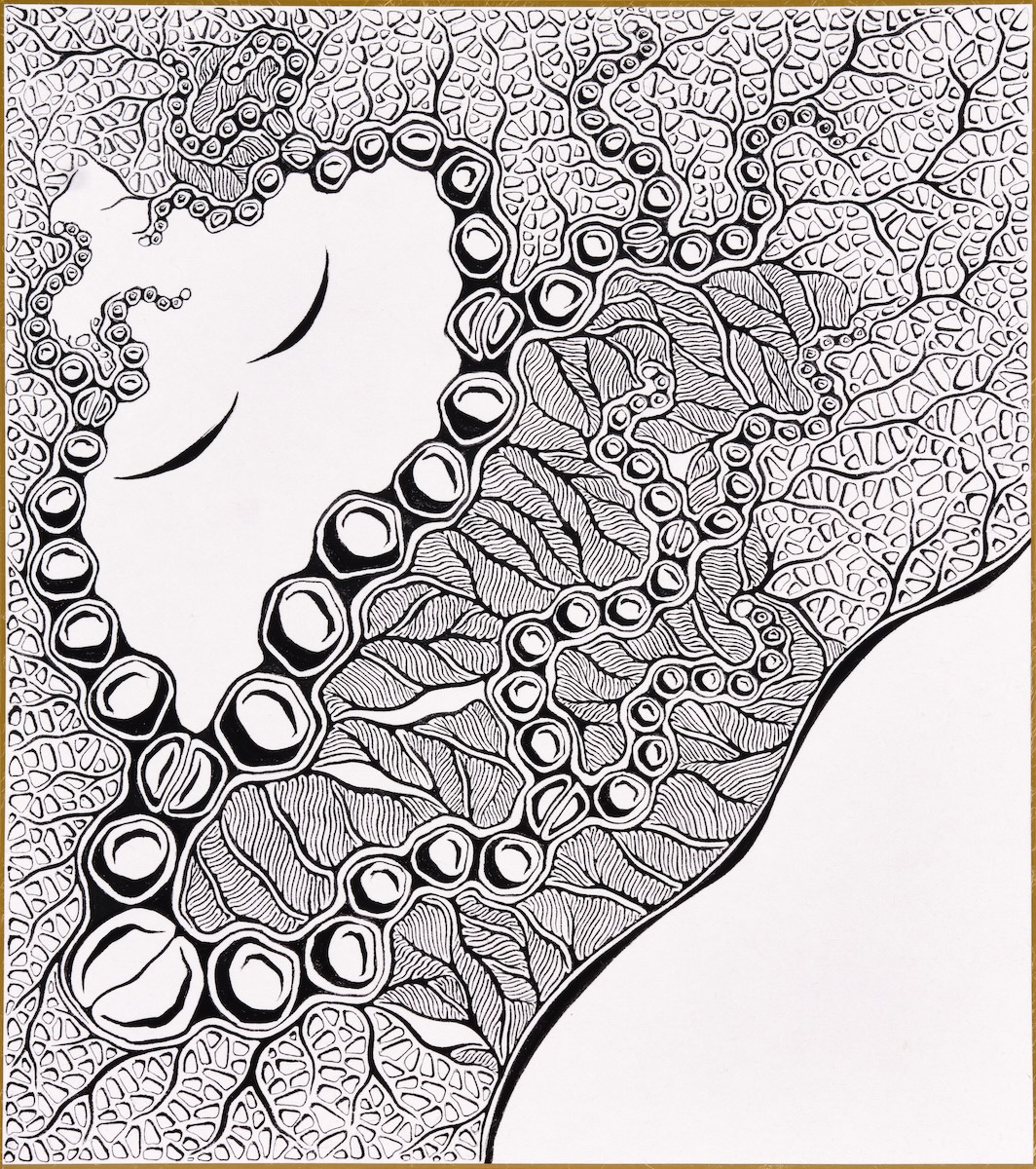 ID825 - 888 Collection - Sumi ink on Paper - Made in Tokyo, Japan - YahouBrothers