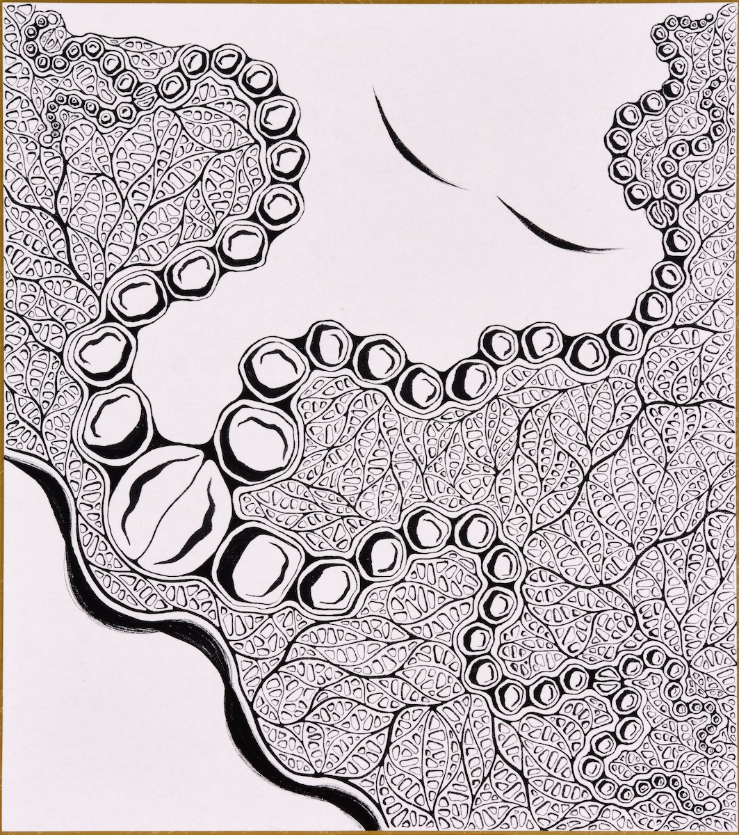 ID839 - 888 Collection - Sumi ink on Paper - Made in Tokyo, Japan - YahouBrothers