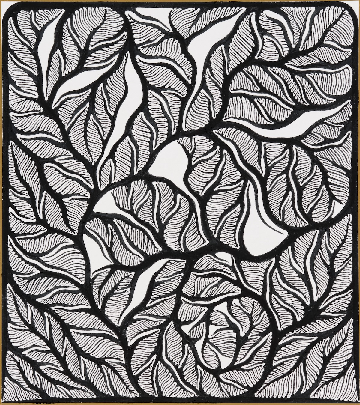 ID946 - 888 Collection - Sumi ink on Paper - Made in Tokyo, Japan - YahouBrothers