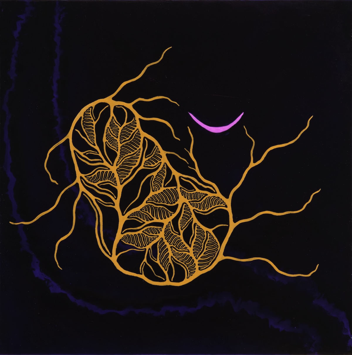 ID961 - Mineral Pigments, Pigments and Acrylic on canvas - Made in Tokyo, Japan - YahouBrothers